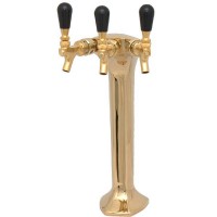 Milano, 1 to 4 Faucets, Gold, Glycol Cooled